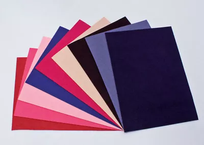 Ultrasuede® ST (Soft) Assorted 6 Piece Pink & Purple 5 X 7  Pieces (U007.56) • $9.97
