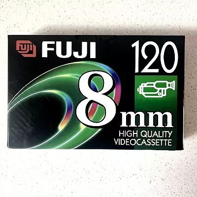 NEW Fuji 120 8mm High Quality Video Cassette Film Tape P6-120 • $5.82