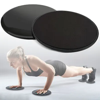 2pcs Core Exercise Sliders | Smooth Gliders Dual-Sided | Ab Glider Workout Discs • $7.59