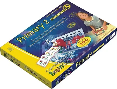 Cambridge Brainbox Primary 2 Electronics Kit Toy Motors Switches Sound Light • £23.90