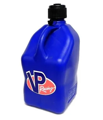 VP Racing Blue Square 5 Gallon Race Gas Alcohol Diesel Can Fuel Jug Circle Track • $39.95