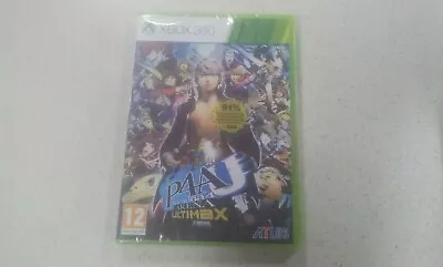 P4A Persona 4 Arena Ultimax Xbox 360 Game PAL Region (New & Factory Sealed) • $119.99