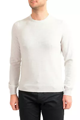 Malo Optimum Men's Light Gray Wool Cashmere Crewneck Pullover Sweater • $149.99