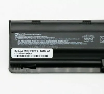 Genuine MU06 Battery For HP Pavilion CQ32 CQ42 CQ62 G4 G6 G7 G62 593553-001 MU09 • $29.78