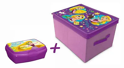£17.43 • Buy Disney Rapunzel - Folding Storage Box Playbox + Butterbread Box Princess