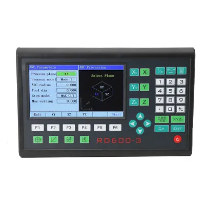 5um Glass Linear Scale 2 Axis 3 Axis DRO Digital Readout For CNC Mill Lathe • $79.39