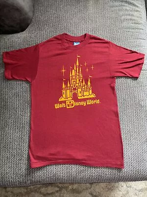 Vintage Walt Disney World Character Fashions Red T-Shirt Medium • $15