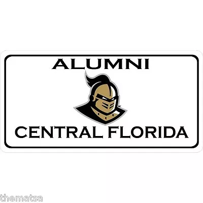 Central Florida Alumni College Photo License Plate Made In Usa • $29.99