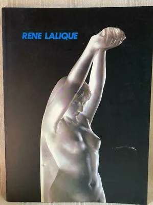 Used Rene Lalique Exhibition Glass Art Deco Flower Catalog 1988 Exhibition • £75.21