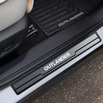 For Mitsubishi Outlander Car Accessories Door Sill Protector Guard Scuff Plate • $32.99