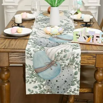 Easter Theme Table Cover Linen Tablecloth  Dinning Table • £7.03