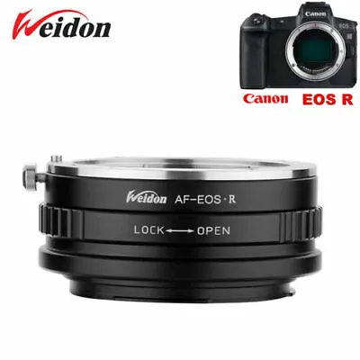 Weidon Adapter For Sony Minolta AF MA Mount Lens To Canon EOS R RF Mount Camera • $36.90
