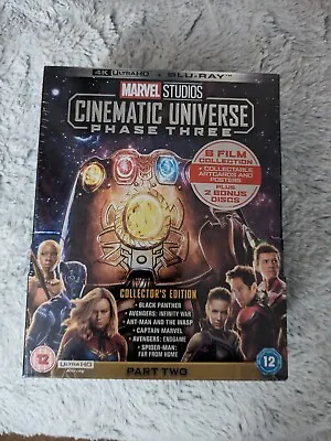MARVEL CINEMATIC UNIVERSE Phase 3 Part 2 [4K Ultra HD]14 Disc Box Set NEW SEALED • £44.90
