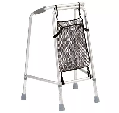 Drive Walking Zimmer Frame Net Bag Clip On Storage • £12.66