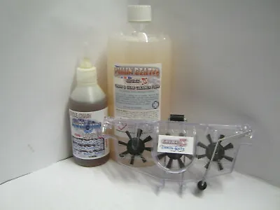 £15.99 • Buy Cycle CHAIN CLEANER BATH TOOL + 1L Grime-X Citrus Degreaser Cleaning Fluid + Oil