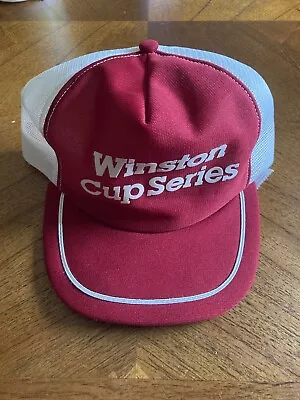 Vintage Winston Cup Series Hat Snapback Mesh Trucker Cap Racing. NASCAR • $16.99