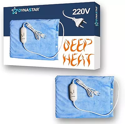 Dynastar 220 Volt Heating Pad Moist Dry For Overseas Use Only 220-240 Volts • $39