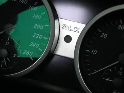 Mercedes Benz SLK R171 280 200 350 55 AMG Aluminum Decorative Trim Speedometer Engraving  • $38.46