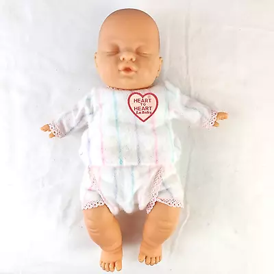 Berjusa 1984 Heart To Heart La Baby 11.5” Doll Heartbeat Works VTG • $49.99