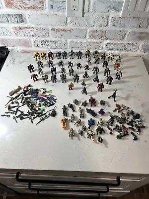 2010s Mega Bloks Construx Figures Weapons Lot Random Halo Assassins Creed Parts • $49.99