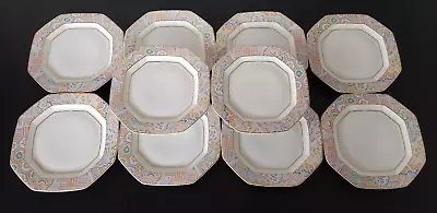 Arven Pierre Balmain Jammet Seignolles Limoges Salad Plates Set Of 10 France • £188.20