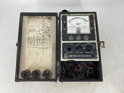 B & K Model 445 CRT Tester With Case And Attachments  • $21.86