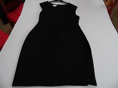 Ladies Size 14 London Times Black Stretch Straight Dress. • £4.99