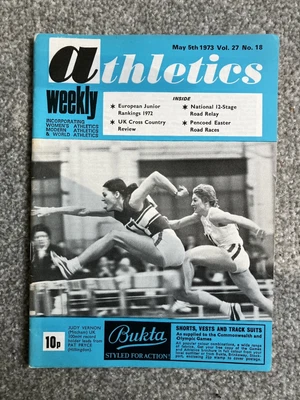 £6.99 • Buy ATHLETICS WEEKLY - 5 May 1973 -  David Bedford; Brouzet; Joe Keating
