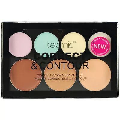 Technic Correct & Contour Palette - Creamy Concealer Face Corrector Blemish Hide • £3.29