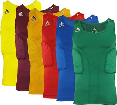 Adidas Adult Techfit Padded Compression Shirt Color Options • $42.80