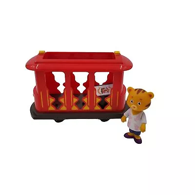 Fred Rogers Neighborhood Trolley Pull Back With Bell Noise & 1 Figure • $19.95