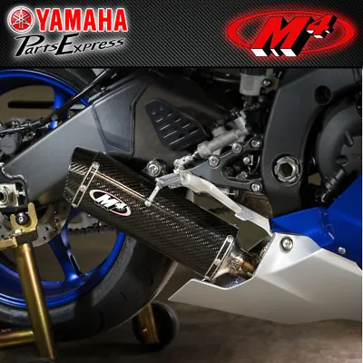 2006 - 2020 Yamaha Yzf-r6 Yzfr6 M4 Exhaust Full Ss System W/ Carbon X96 Muffler • $1044