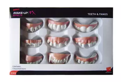 Smiffys Assorted Fake Funny Joke Teeth & Vampire Fangs Halloween Fancy Dress • £9.95