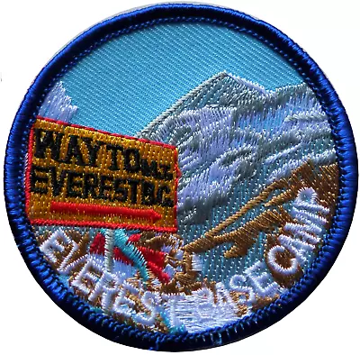 £4.99 • Buy Mount Everest (Sagarmatha / Chomolungma) Base Camp Sign Nepal Embroidered Patch