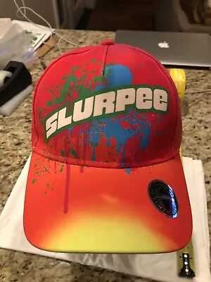 Slurpee 7-11 Cap Adult Adjustable Hat New With Tags • $9.99