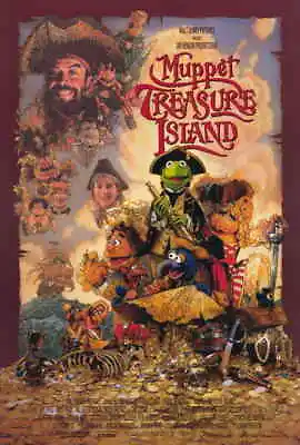 MUPPET TREASURE ISLAND Movie Poster 27x40  Theater Size - Licensed | New Curry  • $24.99