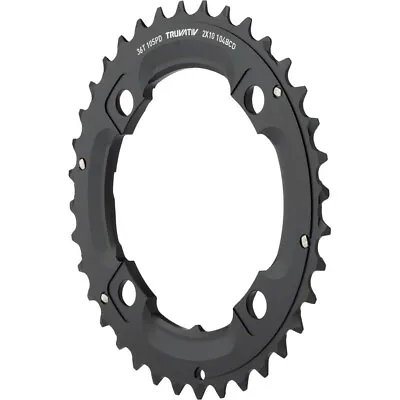 SRAM/Truvativ X0 X9 Chainring 36t 104 BCD 10-Speed Aluminum Blk Use With 22t • $54.29