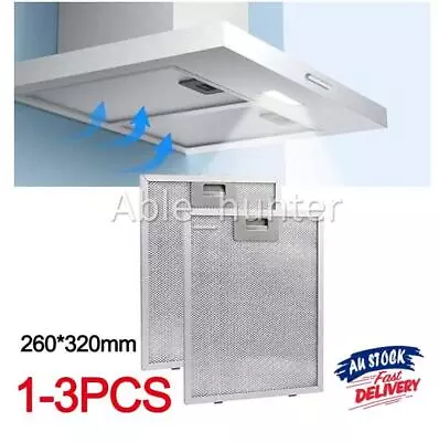 1/2/3 X  803916010 For Westinghouse Rangehood Filters 260mm X 320mm PAIR Top NEW • $16.95