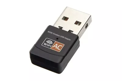$9 • Buy Dual Band 600Mbps USB WiFi Wireless Dongle AC600 LAN Network Adapter 2.4Hz 5GHz