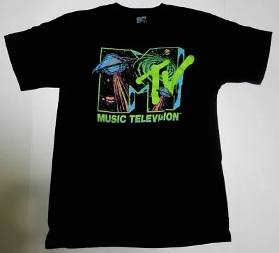 MTV Music Television Black  Licensed T-Shirt New • $13.49