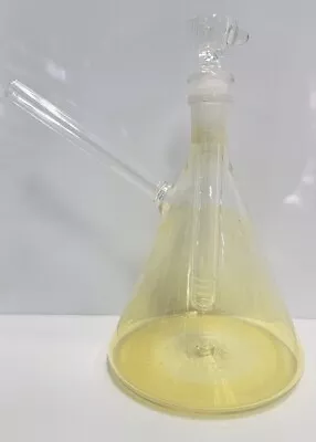 6.5  Hand Made Beaker Bong Glass Water Bong HOOKAH *USA* • $60.13