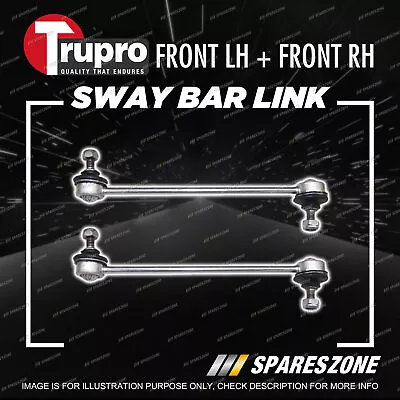 $66.95 • Buy Pair Trupro Front Sway Bar Links For Holden Astra AH TS TSII Zafira GF 1998-2010