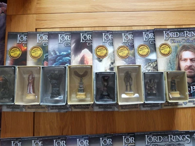 Eaglemoss - The Lord Of The Rings - Chess Set 2 - Figurines 33-47 With Magazines • £50