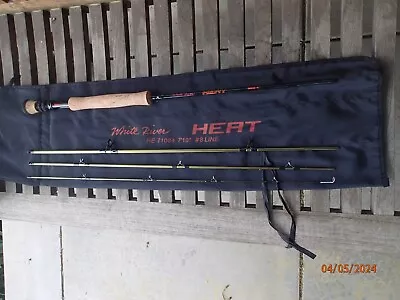 White River Fly Shop Heat Fly Rod 8wt 7'10  4pc • $60