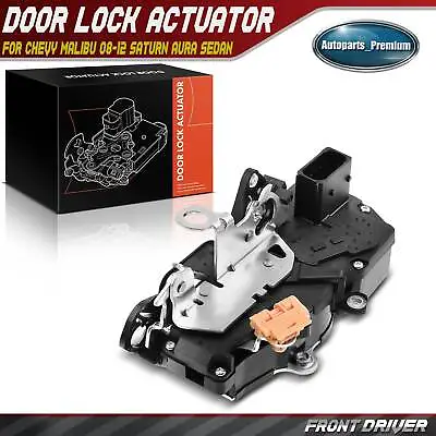 Door Lock Actuator For Chevrolet Malibu 2008-2012 Saturn Aura Sedan Front Left • $23.99