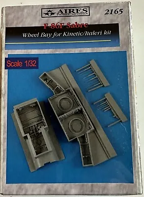 Aires 2165 F-86F Sabre Wheel Bay For Kinetic/Italeri Kit 1:32 • $28