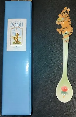 VINTAGE 2004 Border Fine Arts Classic Pooh Tigger Porcelain Spoon • $22.32