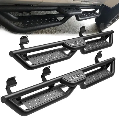 6  Running Boards For 2015-2024 Ford F-150 Super Crew Cab Side Steps Nerf Bars • $275.89