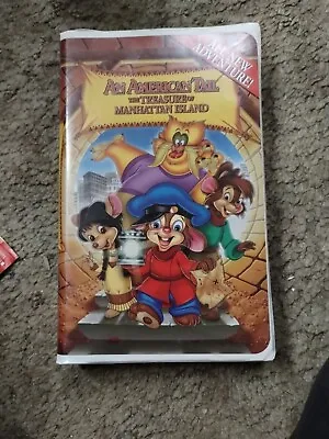 American Tail An - The Treasure Of Manhattan Island (VHS 2000 Clamshell) • $3