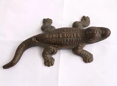 Monon Railroad Advertising BRASS Alligator Very Rare MONON ROUTE • $95